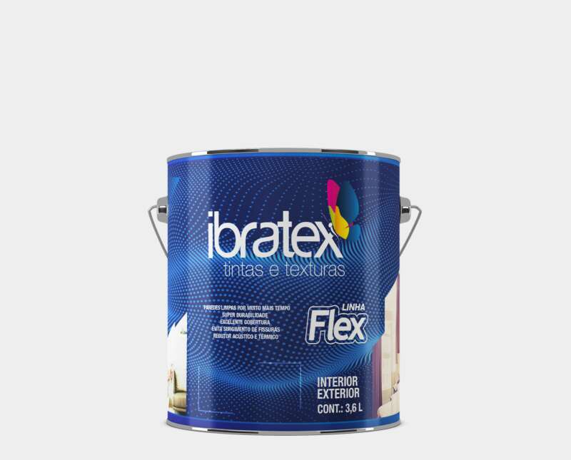 Ibratex - Tintas e Texturas - Linha Flex