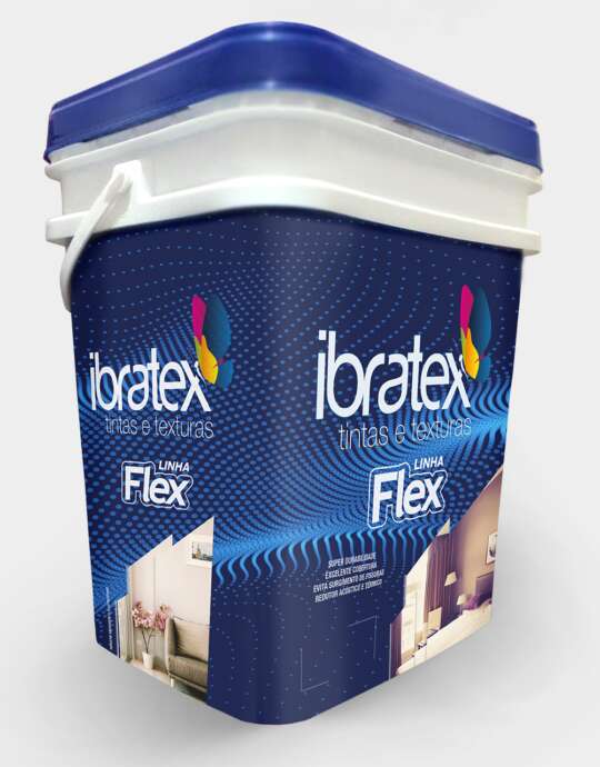 Ibratex Balde Linha Flex 18 litros