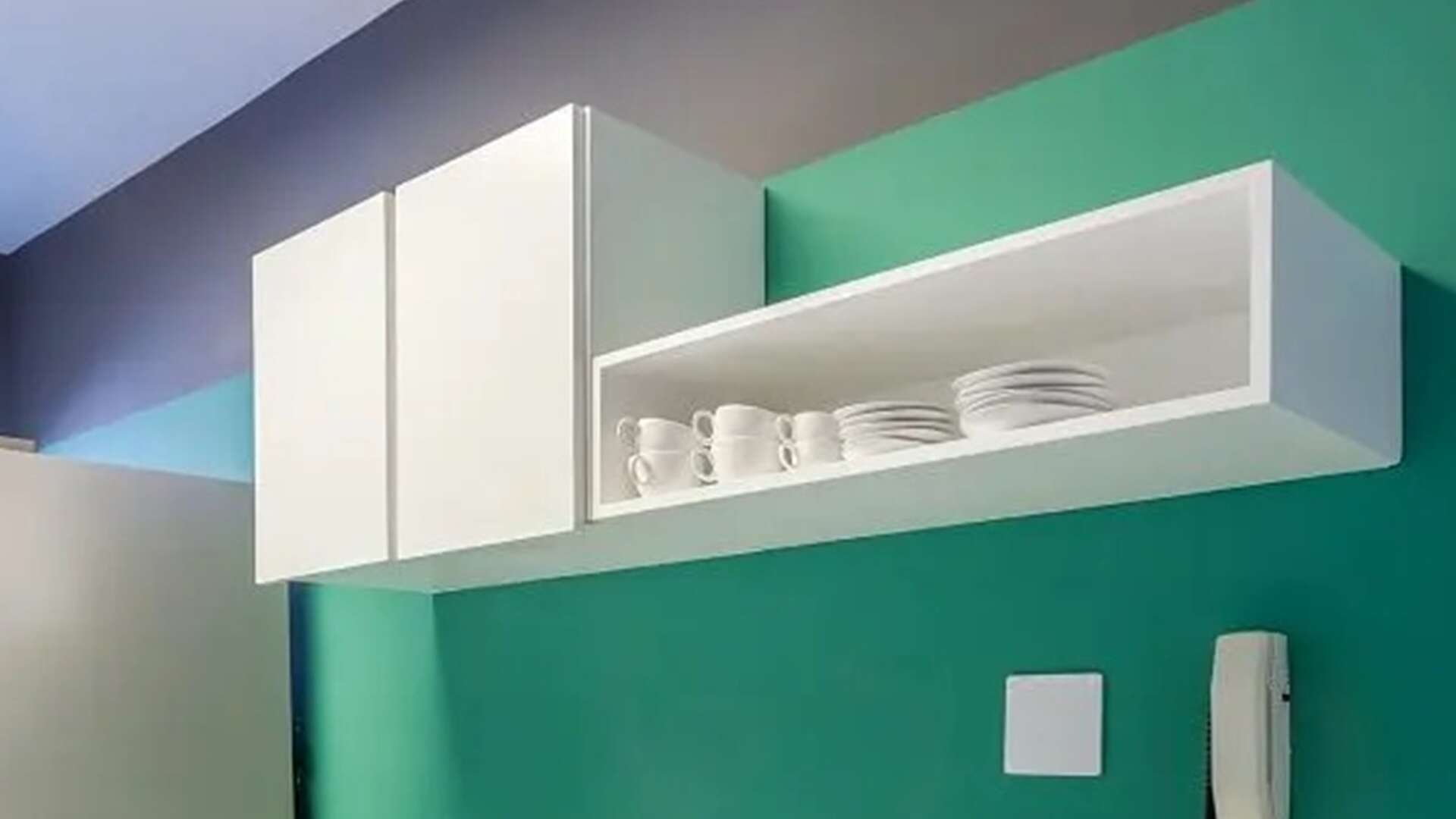 8 ideias de pintura dois tons para cozinha
