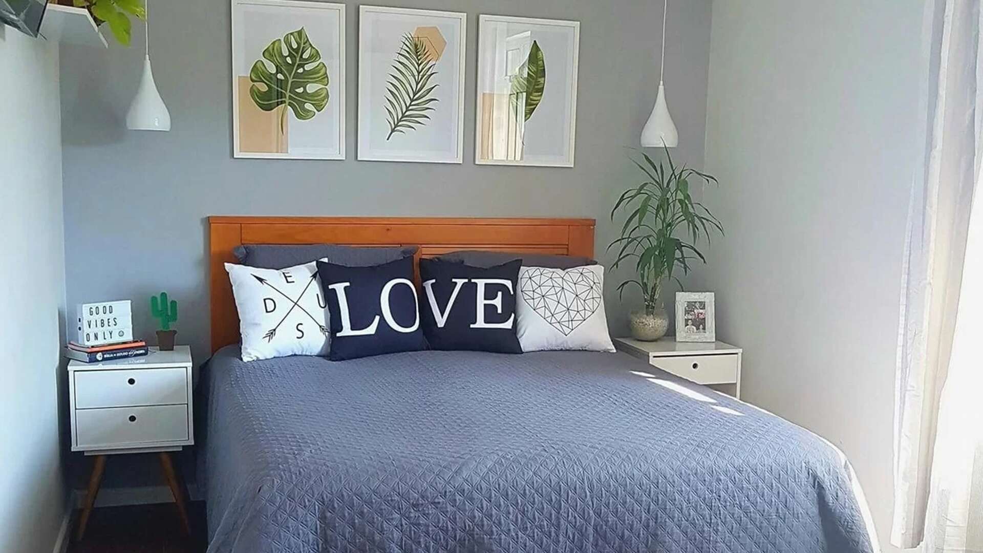 9 ideias de Cabeceiras Coloridas para seu Quarto de Casal