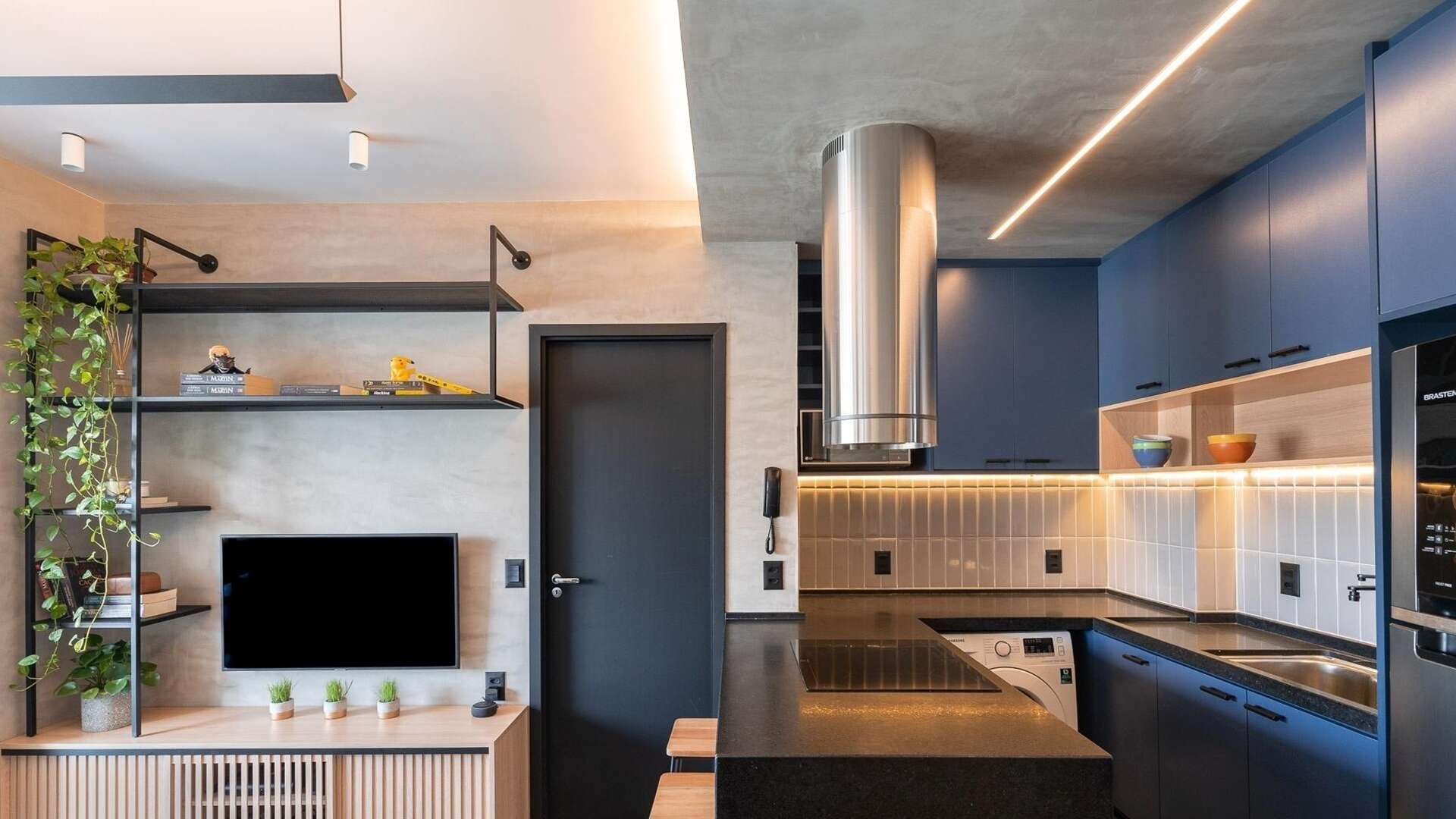 Efeito Cimento Queimado em Ambientes Pequenos