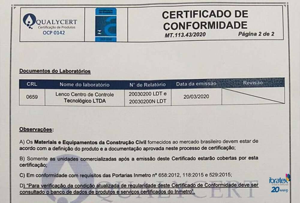 Certificação de Qualidade