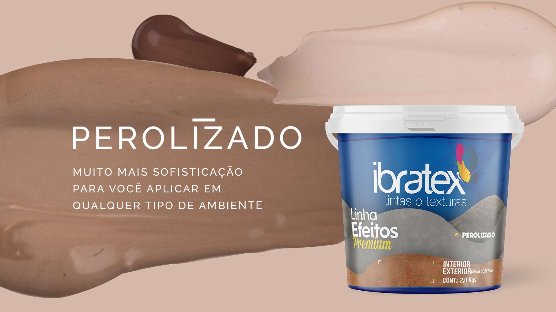 Efeito Perolizado: Fácil de aplicar e pronto para o uso