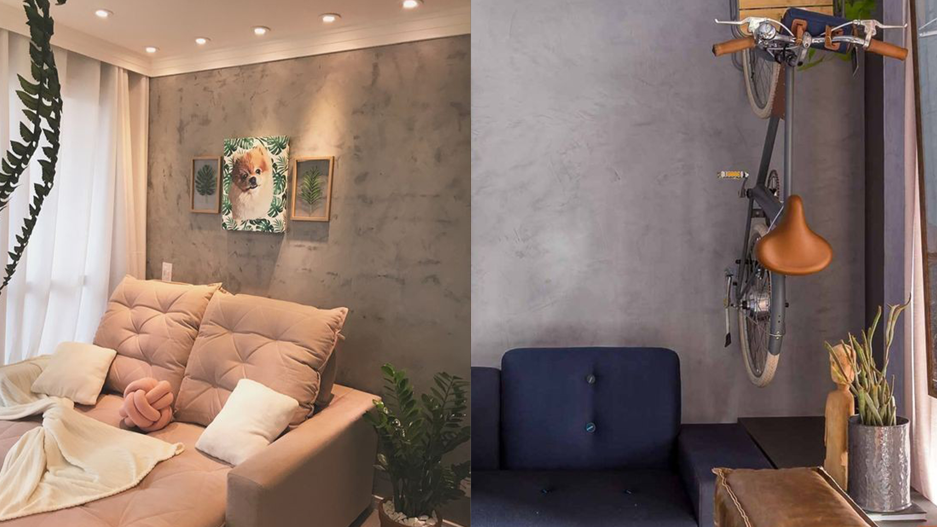 Dicas de Pintura: Tendências de Cores 2024 (Cimento Queimado)